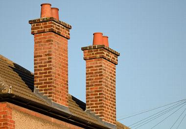 new chimney installation on property in Leicester